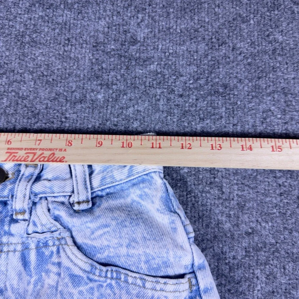 Vintage  Beverly Hills Denim Co Acid Wash High Waist Jean Shorts 80s/90s Size 3